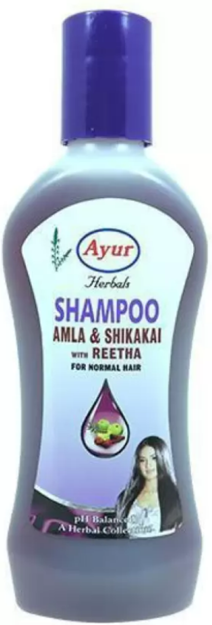 Ayur Shampoo Herbals Amla And Shikakai With Reetha